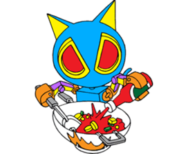 L robocat sticker #4782388