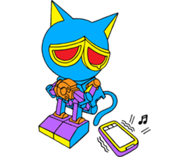 L robocat sticker #4782391