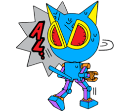 L robocat sticker #4782394