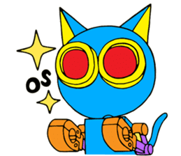 L robocat sticker #4782395