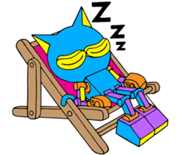 L robocat sticker #4782398