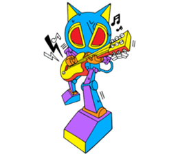 L robocat sticker #4782402
