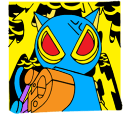 L robocat sticker #4782403