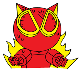 L robocat sticker #4782414