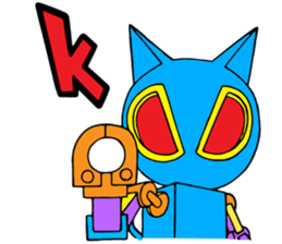 L robocat sticker #4782415