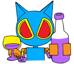 L robocat sticker #4782416