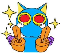 L robocat sticker #4782417