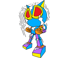 L robocat sticker #4782422