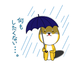 The faithful dog not a Shiba Inu sticker #4783087
