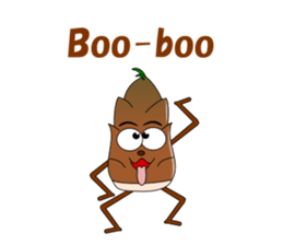 Conversation with bamboo shoots English sticker #4783141