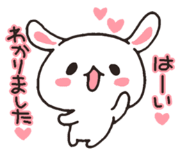 love-rabbit sticker #4783148