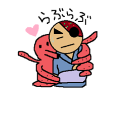 Takoyaki Samurai sticker #4783331