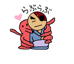 Takoyaki Samurai sticker #4783331