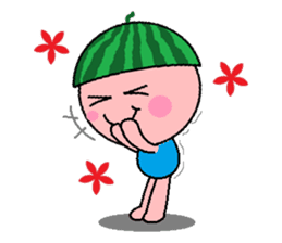 Watermelon Baby sticker #4783386