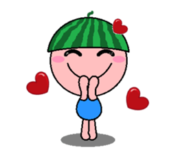 Watermelon Baby sticker #4783387