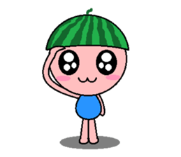 Watermelon Baby sticker #4783389