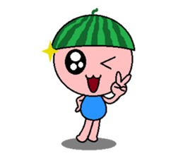 Watermelon Baby sticker #4783390