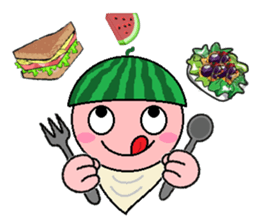 Watermelon Baby sticker #4783398