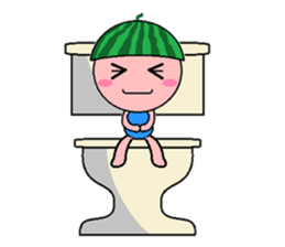 Watermelon Baby sticker #4783399