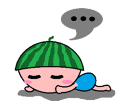Watermelon Baby sticker #4783400