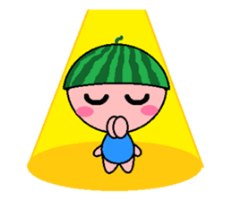 Watermelon Baby sticker #4783405