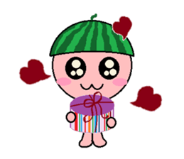 Watermelon Baby sticker #4783406