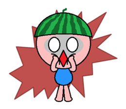 Watermelon Baby sticker #4783412