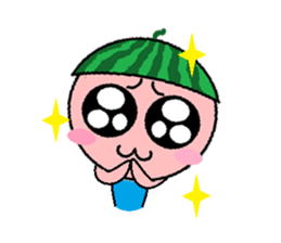 Watermelon Baby sticker #4783413