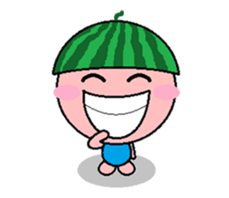 Watermelon Baby sticker #4783414