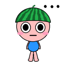 Watermelon Baby sticker #4783415
