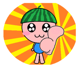 Watermelon Baby sticker #4783417