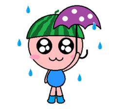 Watermelon Baby sticker #4783418