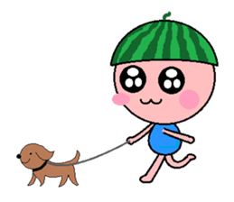Watermelon Baby sticker #4783419