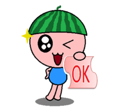 Watermelon Baby sticker #4783421