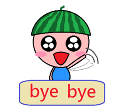 Watermelon Baby sticker #4783423