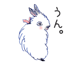 Small Rabbit strange dream sticker #4783576