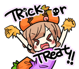 Halloween Girl sticker #4783745