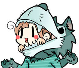 Halloween Girl sticker #4783748