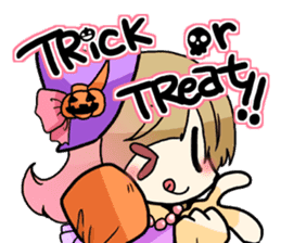 Halloween Girl sticker #4783751