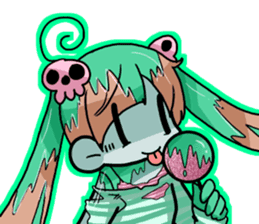 Halloween Girl sticker #4783753