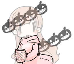 Halloween Girl sticker #4783758