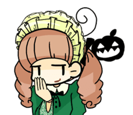 Halloween Girl sticker #4783759