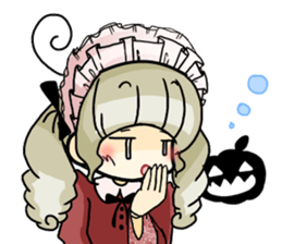 Halloween Girl sticker #4783760
