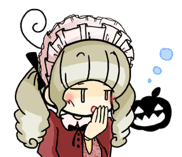 Halloween Girl sticker #4783760