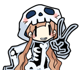 Halloween Girl sticker #4783761