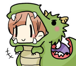 Halloween Girl sticker #4783770