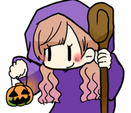 Halloween Girl sticker #4783774