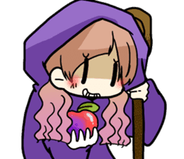 Halloween Girl sticker #4783775