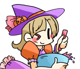 Halloween Girl sticker #4783783