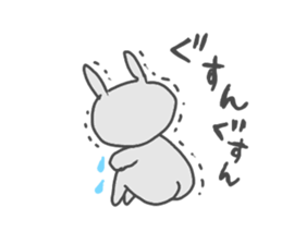 Ogyaa-chan rabbit 2. sticker #4783790